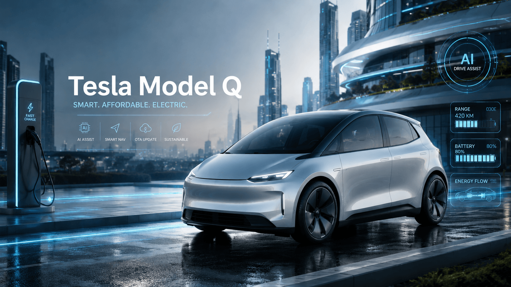 Tesla Model Q (Project Redwood) 2026: Specs, Price & All We Know